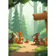Постер книги Звери волшебного леса 2