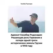 Постер книги Адвокат Кахабер Родинадзе: Решающая роль Германии в потере одной трети исторических земель Грузии в 1918 году