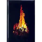 Постер книги 666 градусов по Фаренгейту (температура, при которой горит ведьма)