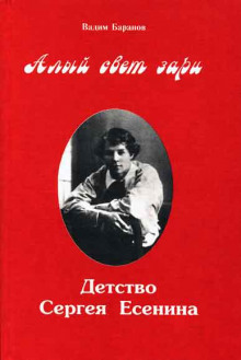 Постер книги Алый свет зари. Детство Сергея Есенина