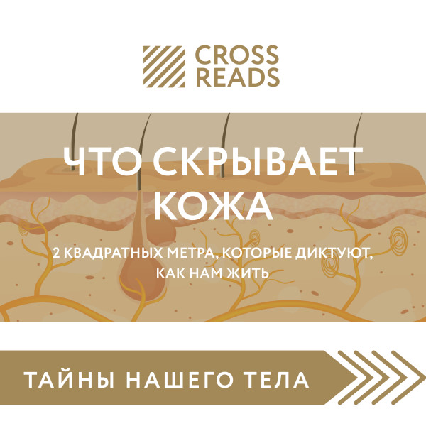 Постер книги Обзор на книгу Йаэль Адлер «Что скрывает кожа. 2 квадратных метра, которые диктуют, как нам жить»