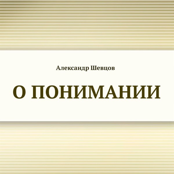 Постер книги О понимании