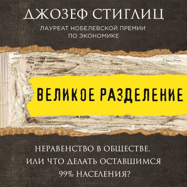 Постер книги Великое разделение. Неравенство в обществе, или Что делать оставшимся 99% населения?