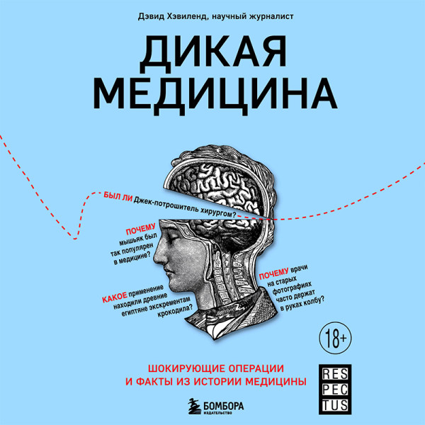 Постер книги Дикая медицина. Шокирующие операции и факты из истории медицины