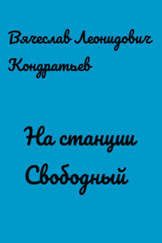 Постер книги На станции Свободный