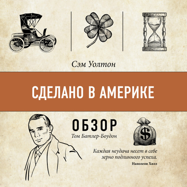 Постер книги Сделано в Америке. Сэм Уолтон (обзор)