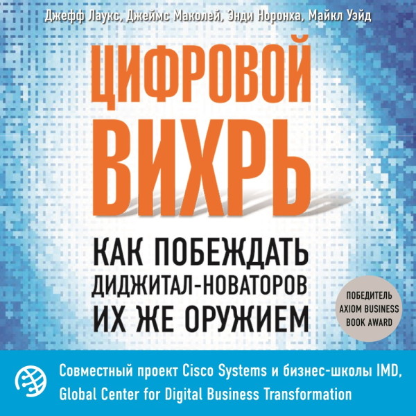 Постер книги Цифровой вихрь. Как побеждать диджитал-новаторов их же оружием