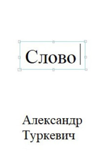 Постер книги Слово