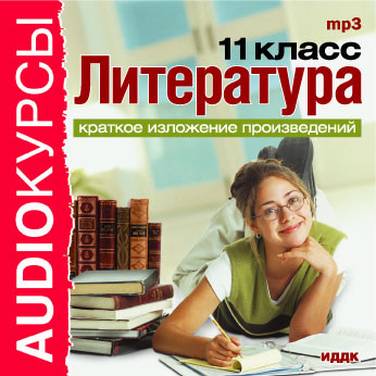 Постер книги 11 класс. Литература.