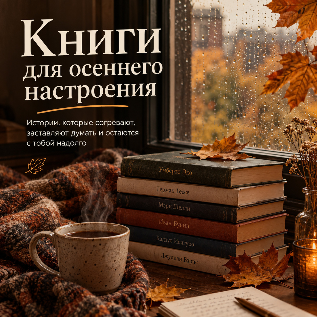 Обложка сборника «Осенние книги»