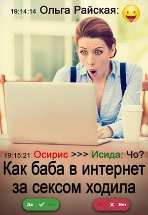 Постер книги Как баба в интернет за сексом ходила