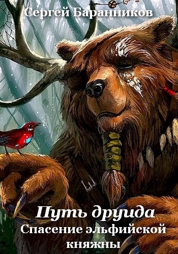 Постер книги Путь друида. Спасение эльфийской княжны